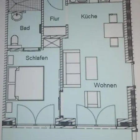 Apartamento Erdgeschoss Watt'n Mit Garten In Dangast *